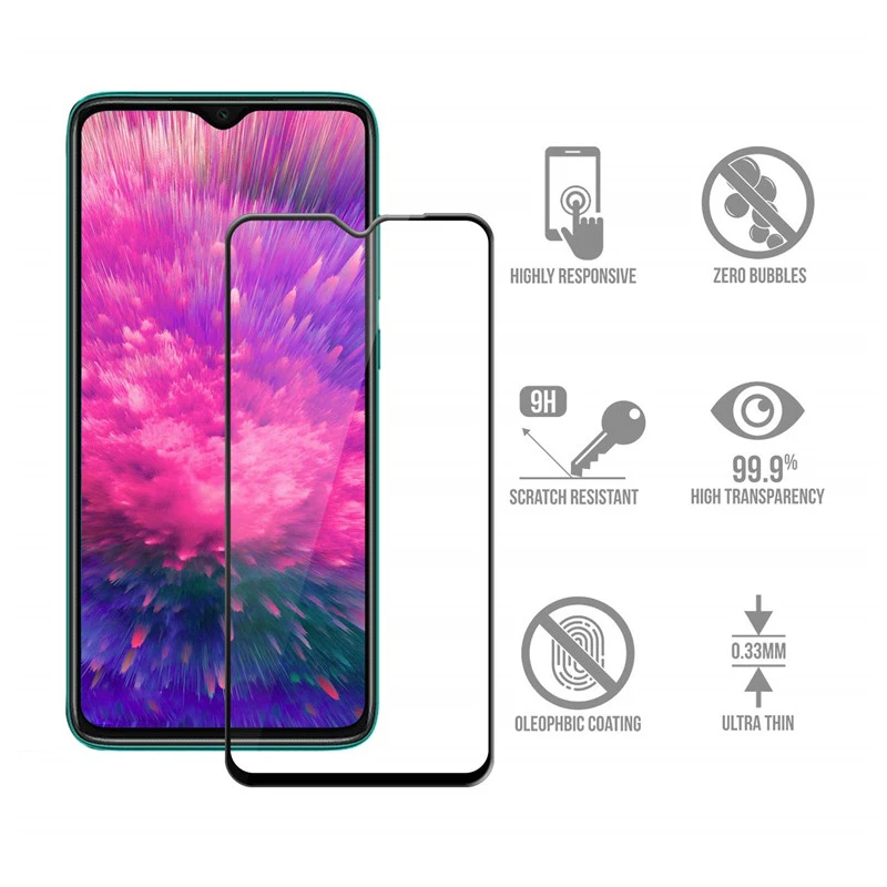 2 قطعة الزجاج المقسى ل Redmi نوت 8T حامي الشاشة ل Redmi-Note-8 Xiomi شاومي Redmi نوت 8 برو فيلم واقية