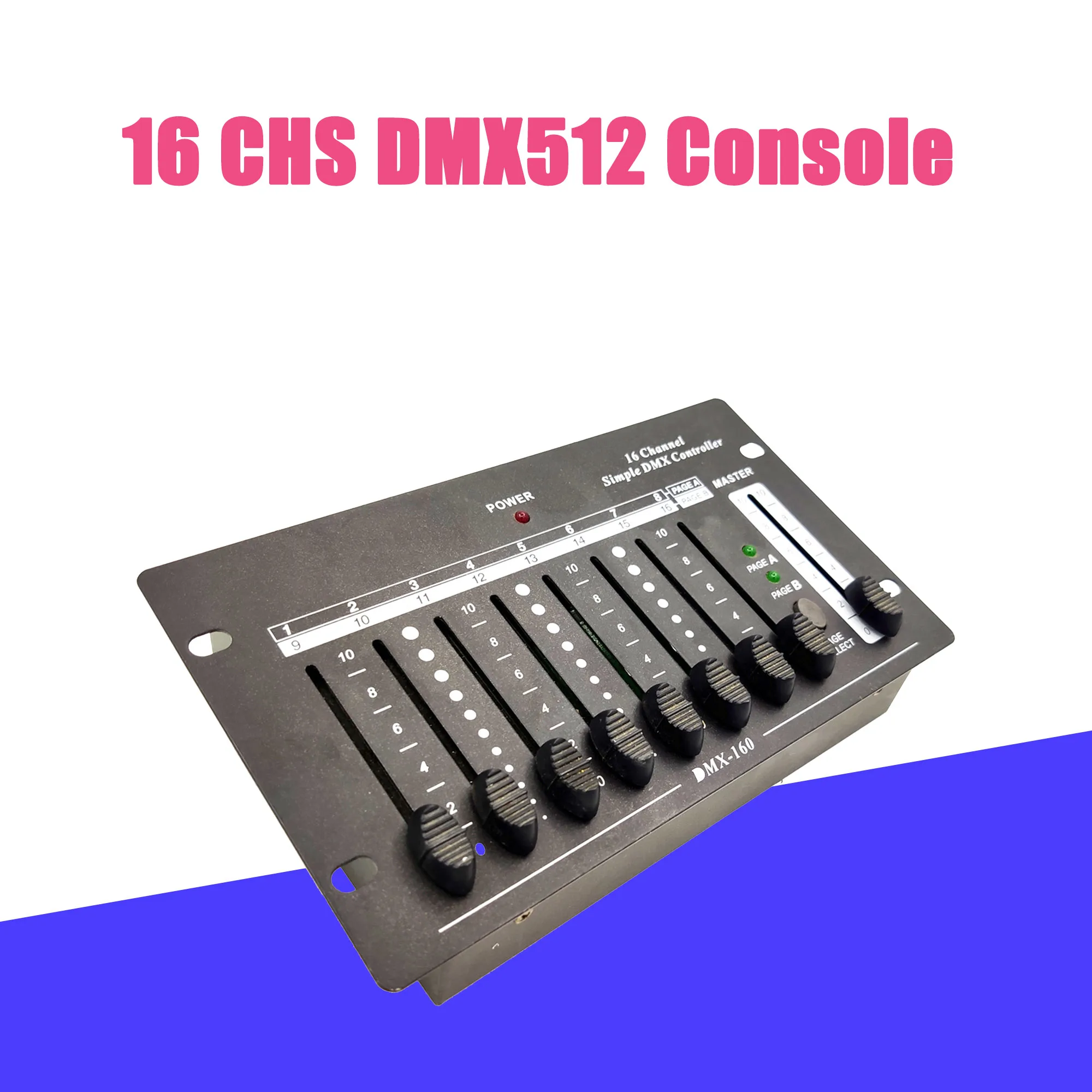 

Free Shipping 16 Channel DMX Console 16CH DMX 512 Stage Light