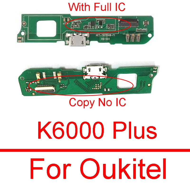 Usb Ladegerät Prot Stecker Board Modul Für Oukitel K6000 Plus Lade Jack Dock Board Ersatz Teile Für Oukitel K6000 Plus