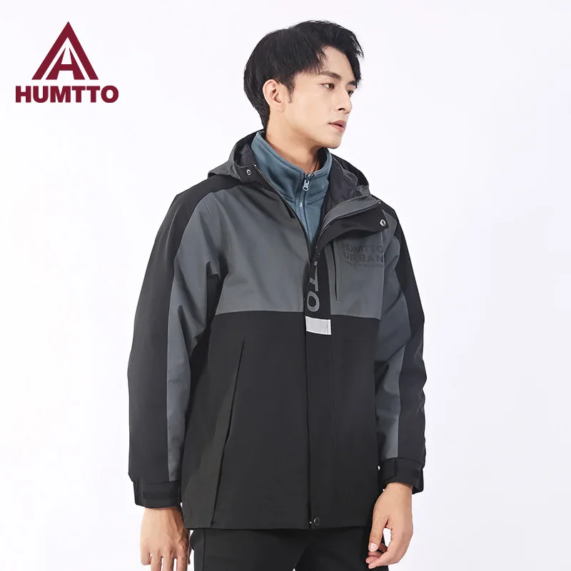 HUMTTO Winter Jacket Men Waterproof Jackets for Mens Style Autumn Brand Black Outdoor Windproof Keep Warm Windbreaker Coats Man