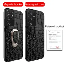 Genuine Cowhide Leather Phone Case for Samsung Galaxy #5