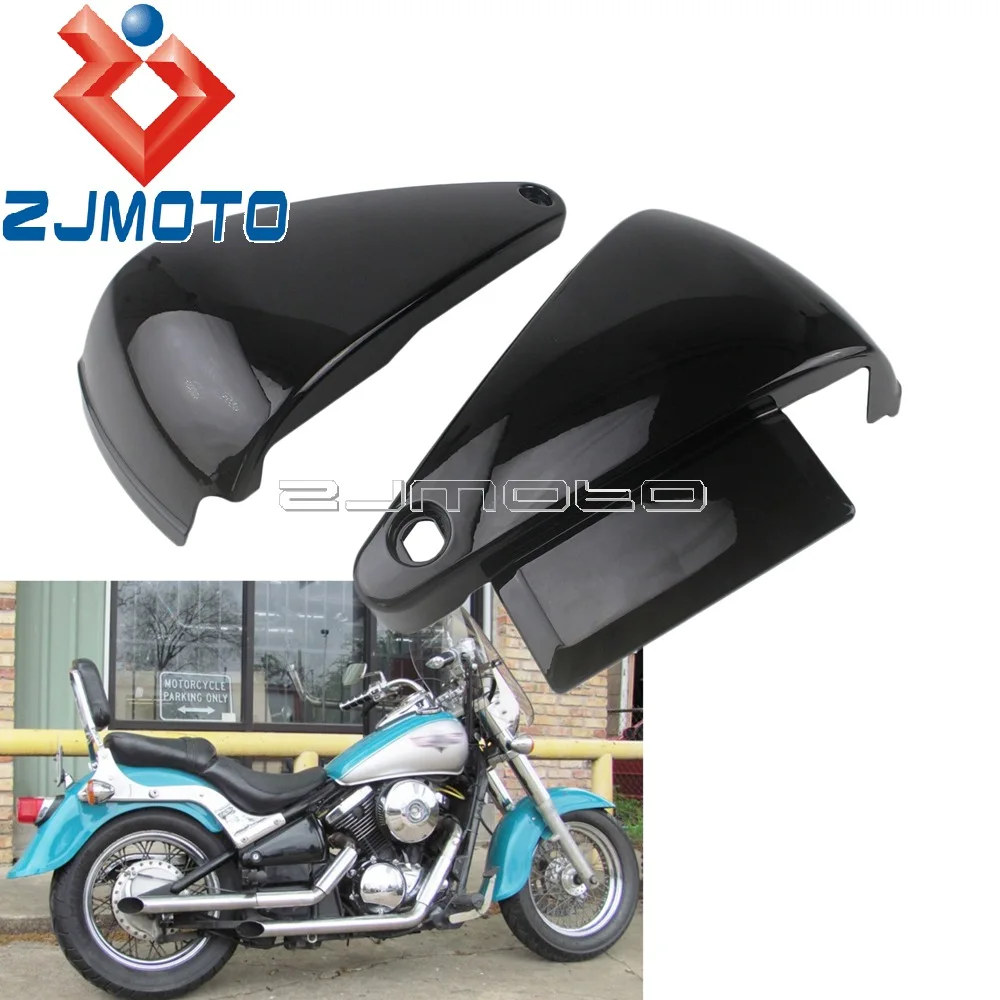 Motorcycle Battery Side Fairing Cover For Kawasaki Vulcan 400 VN400 1995-2004 Vulcan 800 VN800 1995-2006 Battery Side Covers