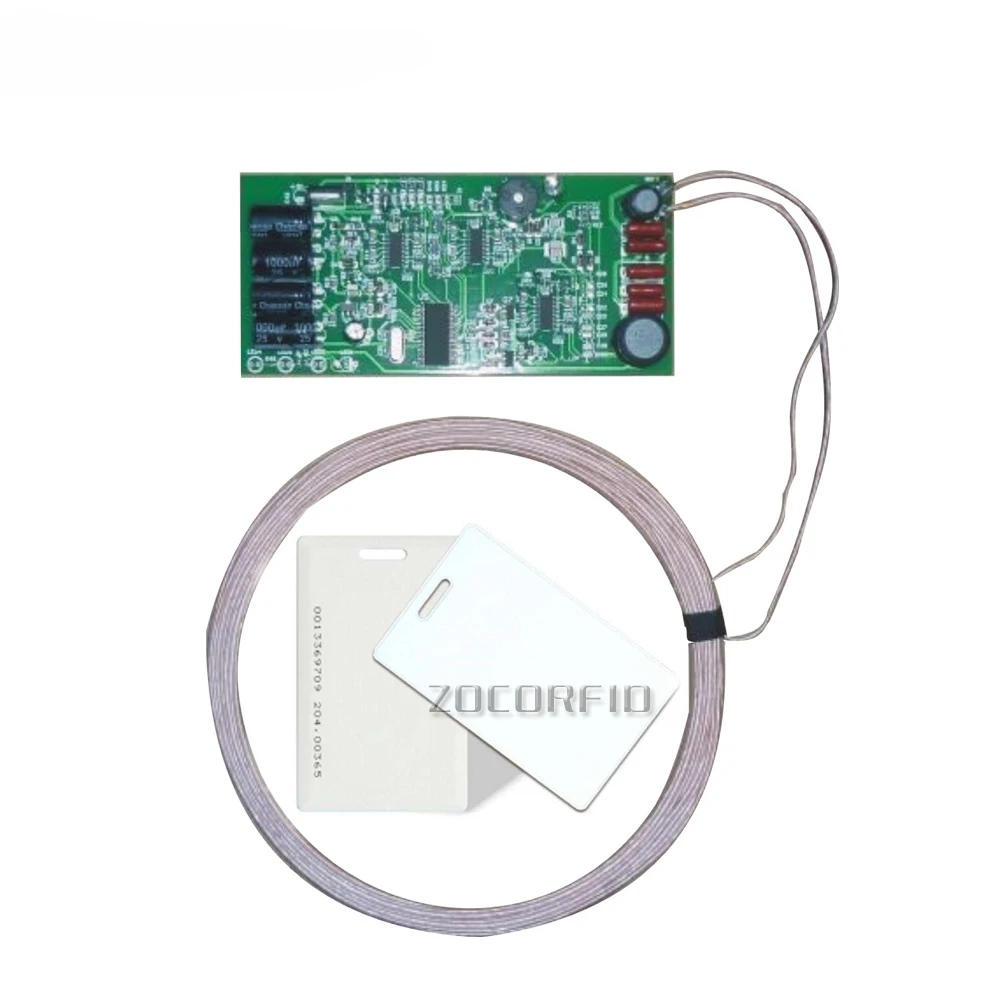 Rfid proximity 125Khz EM ID Card 10~80cm long distance range reader with wiegand26 output use for car parking or access control