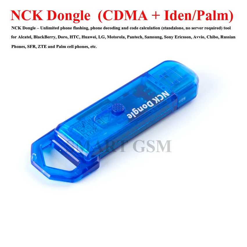 100% Original Version NCK Dongle Activation (CDMA + Iden/Palm)