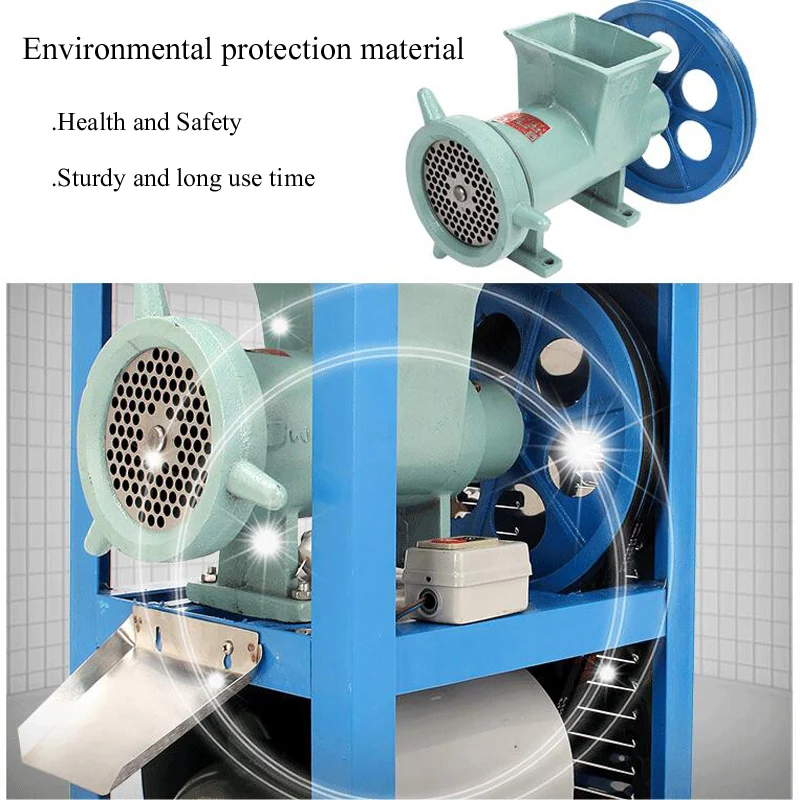 مفرمة لحم السمك السريعة عالية الجودة، مفرمة لحم كهربائية تجارية لتغذية الحيوانات الأليفة