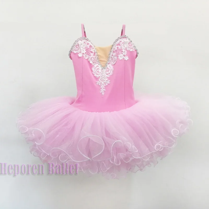 Neues Mädchen Frühling und Sommer Ballett Kleid mehrfarbig optional Schlinge ärmellose Prinzessin Tanzrock