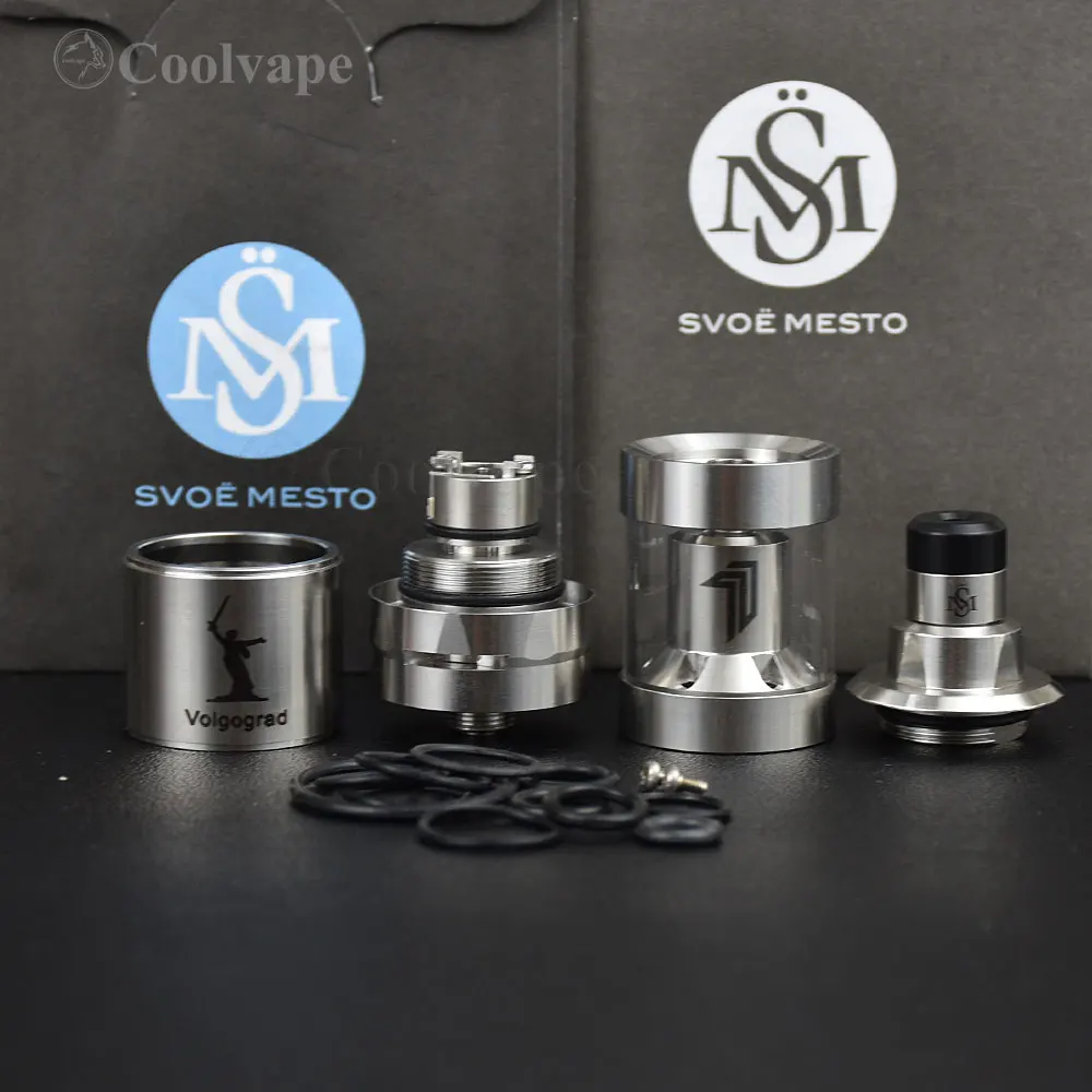 Kayfun v6 rta 22 rta 316 SS Kayfun Prime RTA 2 /4.5 vs taifun rta atomizer tank for coils & atomizers - gallery image 3