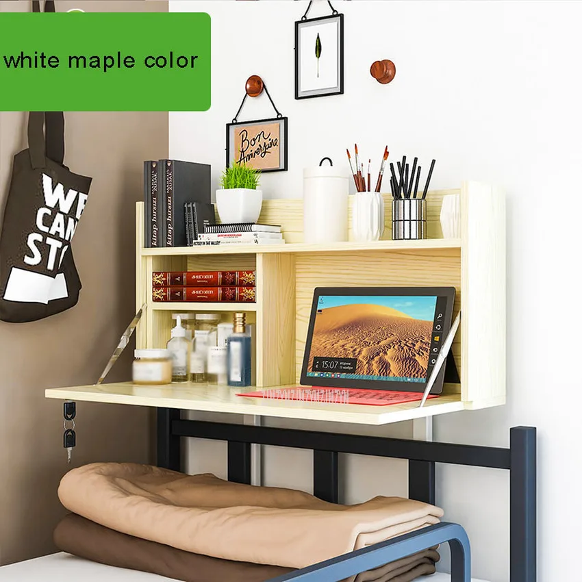 College Student Dormitory Foldable Table Mounted On Bed Creative Computer Laptop Notebook Stand On Bed Head Desk Table