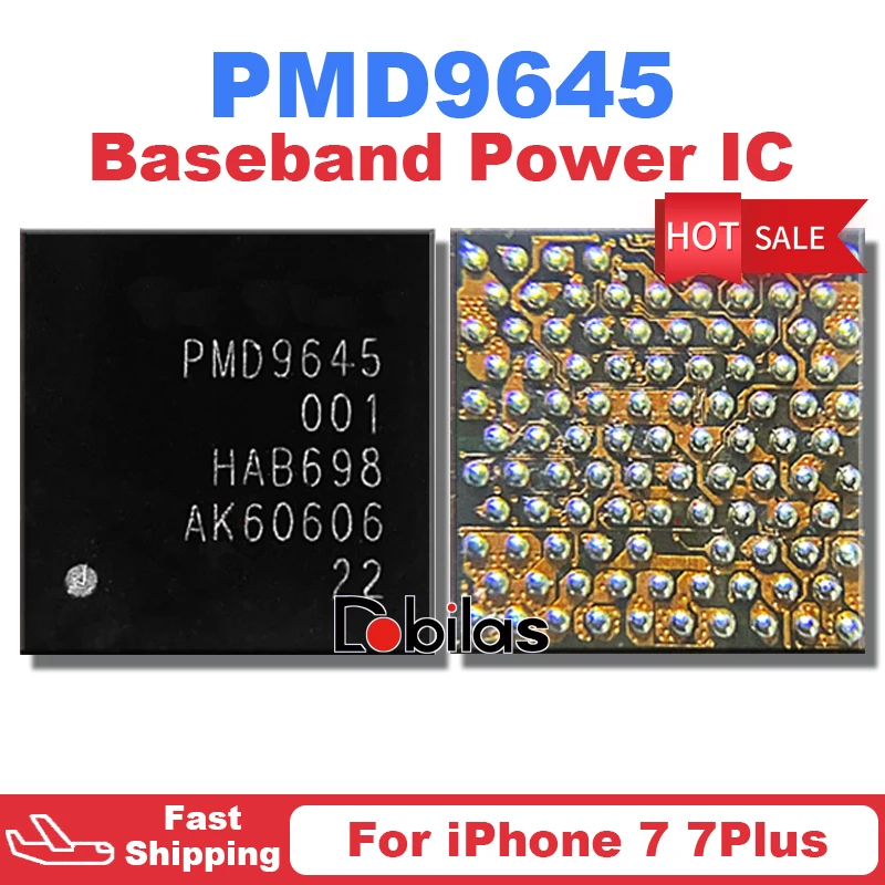 10Pcs PMD9645 001 BBPMU_RF For iPhone 7 7Plus Baseband Power IC BGA Replacement Parts Chip Chipset