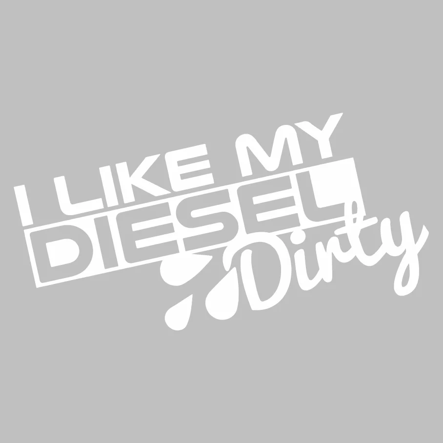 I Like My Diesel Dirty Funny Car Window Bumper Vinyl Decal Sticker Jdm Drift Dub