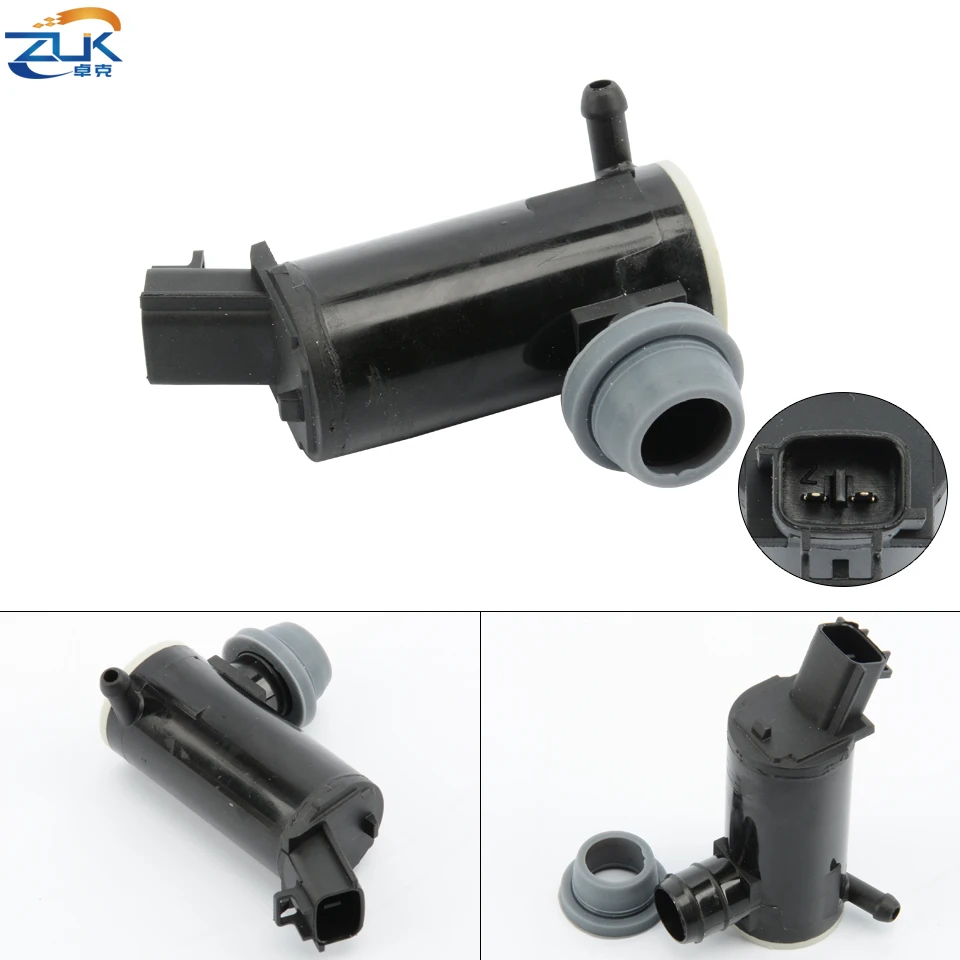 ZUK Car Windshield Washer Motor For HONDA CITY GM6 2015-2020 FIT JAZZ GK5 Windscreen Cleaner Pump OEM:76806-T5H-H01