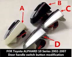 Maniglia della porta tasto di interruttore PER Toyota ALPHARD 10 Serie 2002-2007 ALPHARD porta automatica regolatore di interruttore accessori