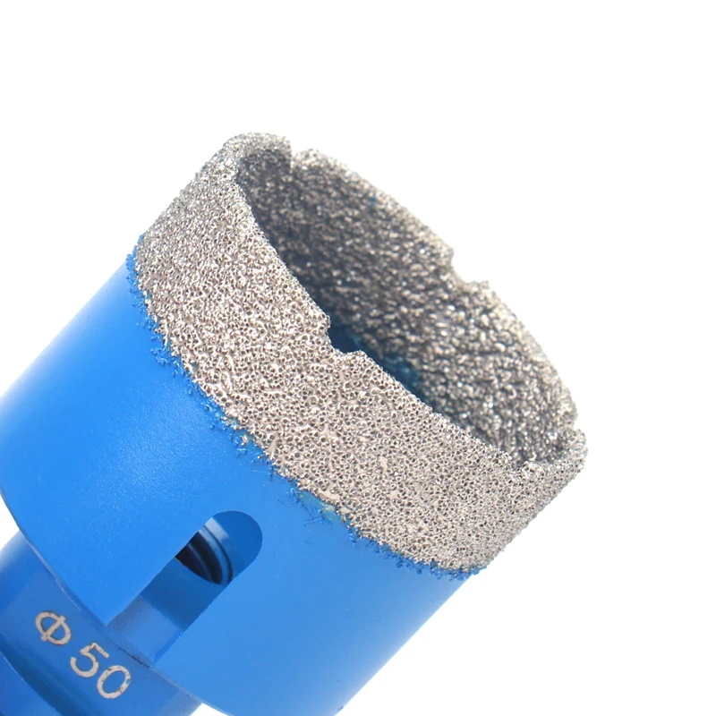 1 Stück 6mm-120mm M14 Gewinde Trocken-Vakuumgelöteter Mauerlochsägen-Bohrer Diamant-Kernbohrer für Keramikfliesen, Granit, Marmor – Detail 10