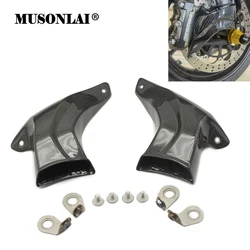 Carbon Fiber Motorcycle Brake Caliper Disc Air Duct Cooling System For Yamaha R1 R6 MT01 MT03 MT10 MT09 MT07 FZ6 FZ8 FZ25 FZ16