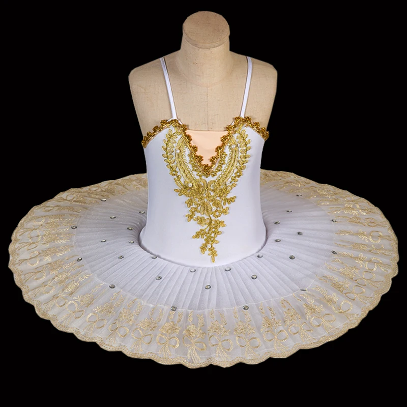 2021 novo profissional tutus ballet para meninas criança cisne lago ballet vestido de dança roupas panqueca bailarina patinação artística vestido