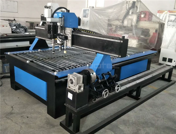 

2020 New Plasma Cutting Machines/1325 CNC Plasma Cutters With Rotary Axis 63A 100A 160A 200A plasma power cnc plasma