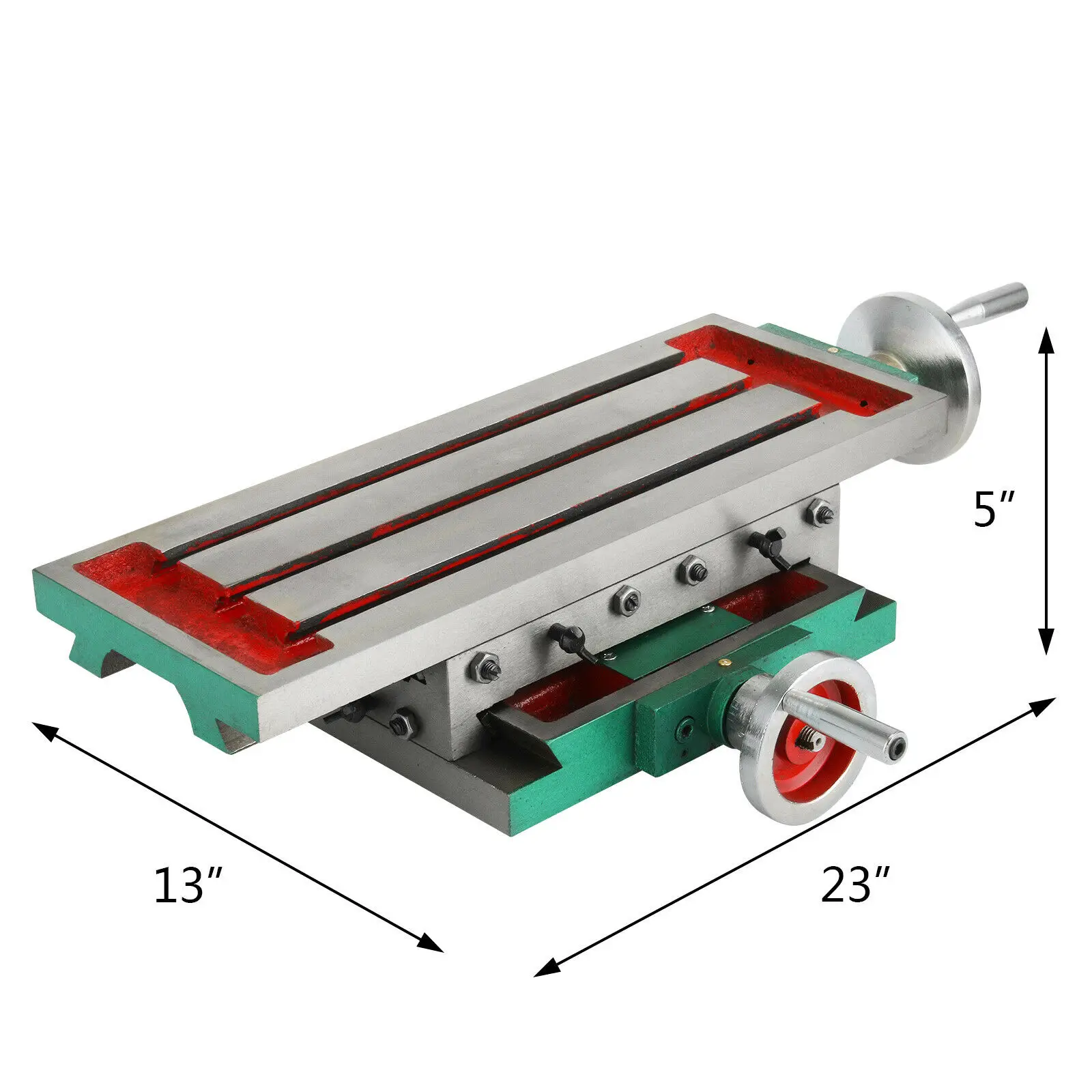 Imagem -06 - Vevor-worktable Cross Milling Machine Composto Eixos Maneiras Mesa de Trabalho 450x170