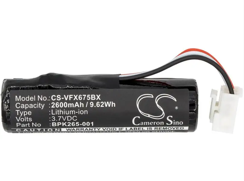 cameron sino 2600mah battery for VERIFONE VX675 VX690 BPK265-001 BPK265-001-01-A BPK265-001-01-B Payment Terminal Battery