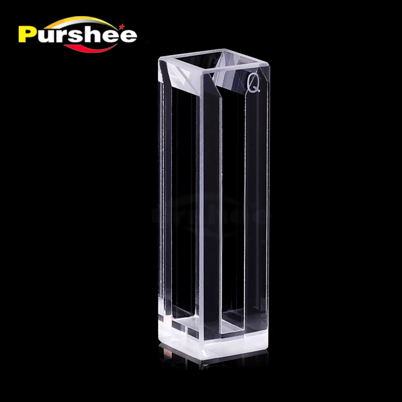 

1шт микрокварцевая флуоресцентная кювета с крышкой (1000 мкл)