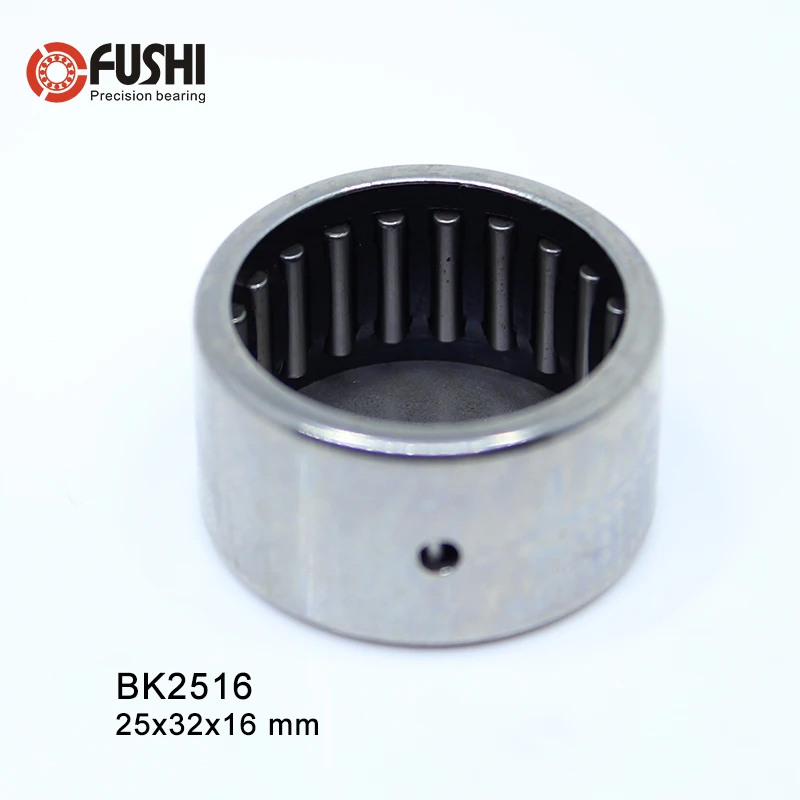 

BK2516 Needle Bearings 25*32*16 mm ( 5 Pc ) Drawn Cup Needle Roller Bearing BK253216 Caged Closed ONE End 5941/25