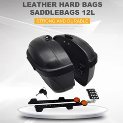 Hard Bags Saddlebags & Heavy Duty Mounting Kit For YAMAHA Bolt Stryker XVS1300 2011-2017/XVS950 2014-2023 Motorcycle Accessories