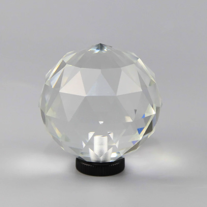 Crystal Prism Ball Punched Faceted Prisms Photography Accessories Clear K9 Glass Home Decoration Stage Create Light