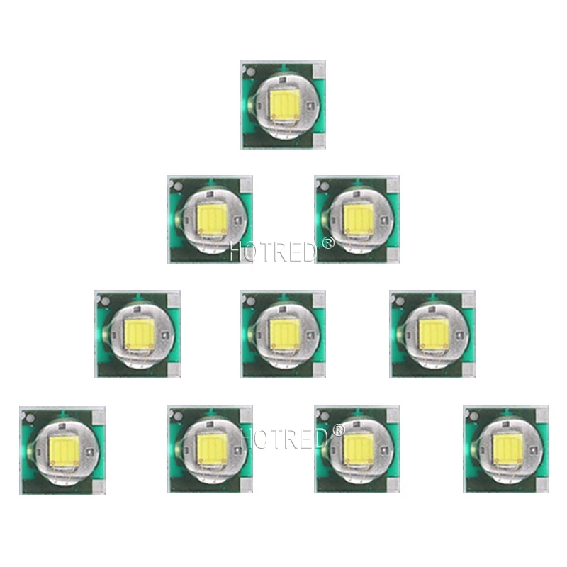 10pcs 3W 3535 LED XPE XP-E R3 High Power Chip Warm White Cold White 3000K 6500K 10000K 20000K 30000K For Flashlight torch