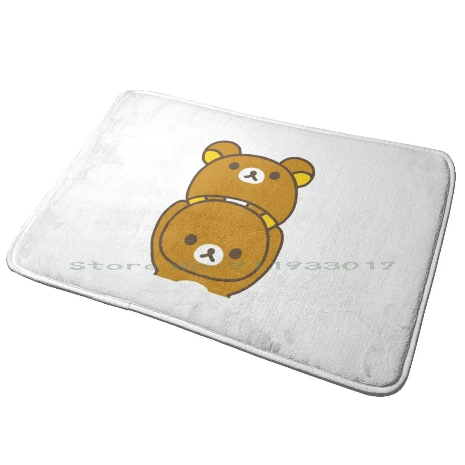 Rilakkuma Kawaii Entrance Door Mat Bath Mat Rug Witch Board Spirit Board Ouiji Board Oujia Board Board Game Pendulum Board