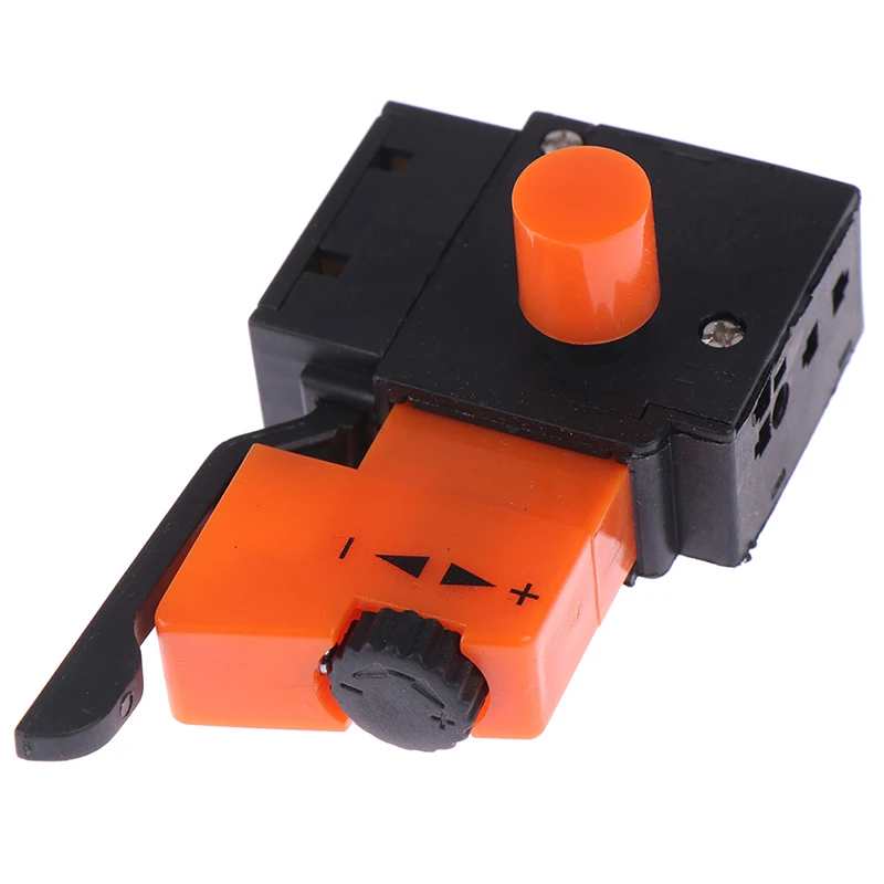 1pc AC 220V/4A FA2/61BEK Adjustable Speed Switch Plastic Metal For Electric Drill Trigger Switches New