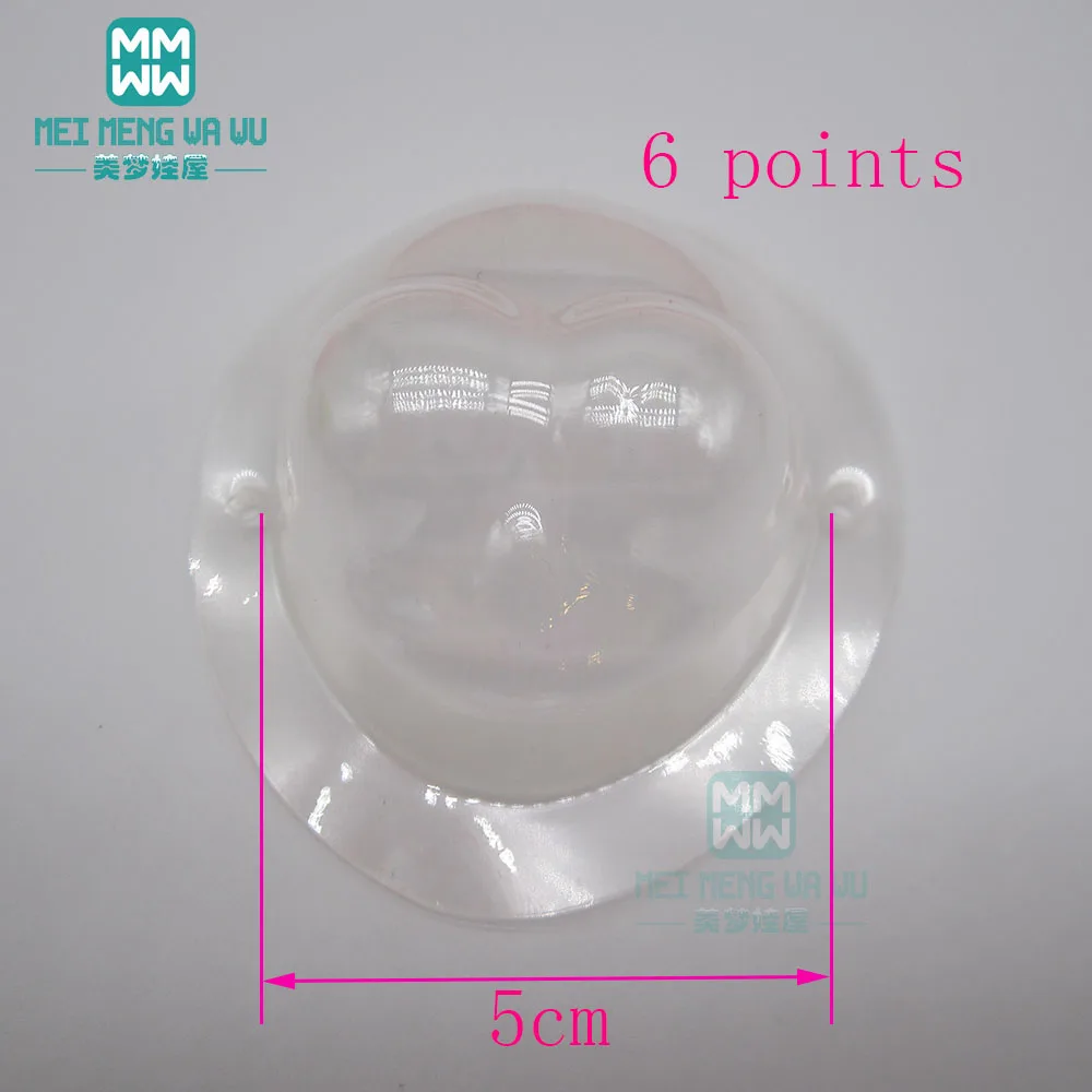 Transparente Silikon-Perückenschutzhülle für 1/6 1/4 1/3 BJD DD SD MSD YOSD Puppenzubehör – Detail 14