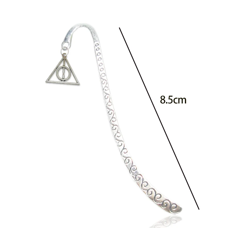 Vintage Wing Snitch Metal Bookmark Deathly Hallows Index Divider For Reading Notebook Book Mark Marque Page Mate Marker Retro