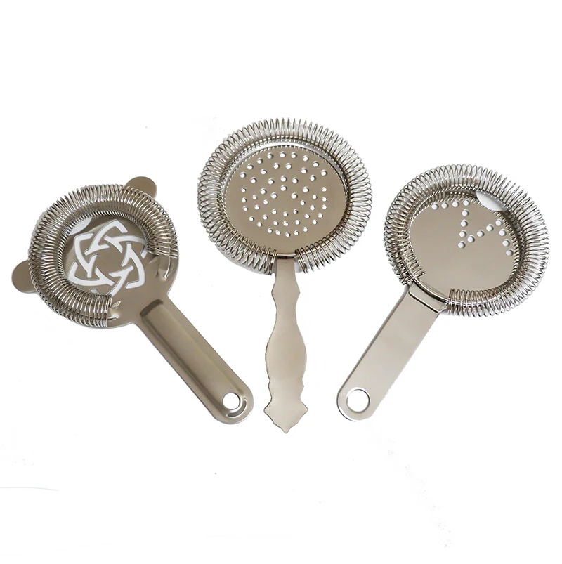 Hawthorn Strainer  Cocktail Strainer Stainless Steel Bar Strainer Professional Bar Tools