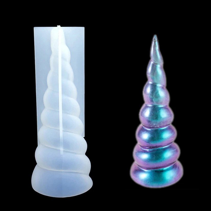 3D Bär Einhorn Horn Weihnachts-Hirsch Baum Katze Liebesherz Löwe Wolf Ente Silikon Zuckerform Fondant Kuchendekorationswerkzeuge – Detail 24