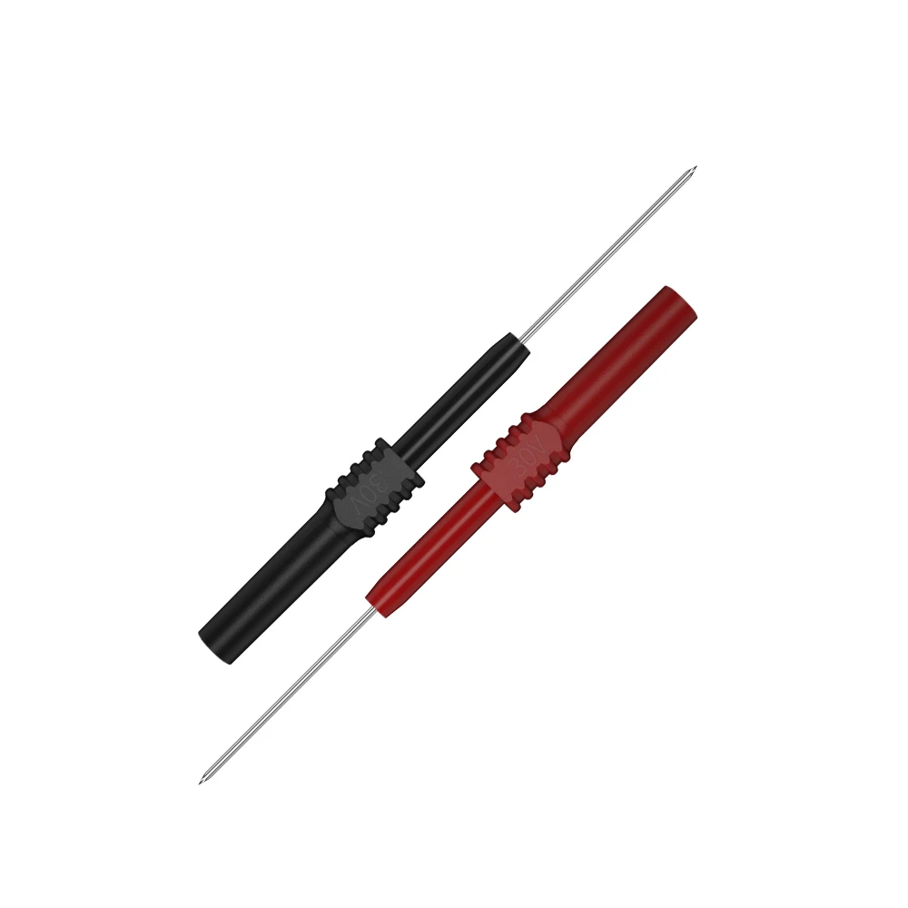 JZDZ 2 sztuk przewody pomiarowe Pin 1MM elastyczne sonda testowa porady elektryczne złącze 4MM kobieta wtyczka bananowa multi-meter igły J.30010 — zdjęcie 2
