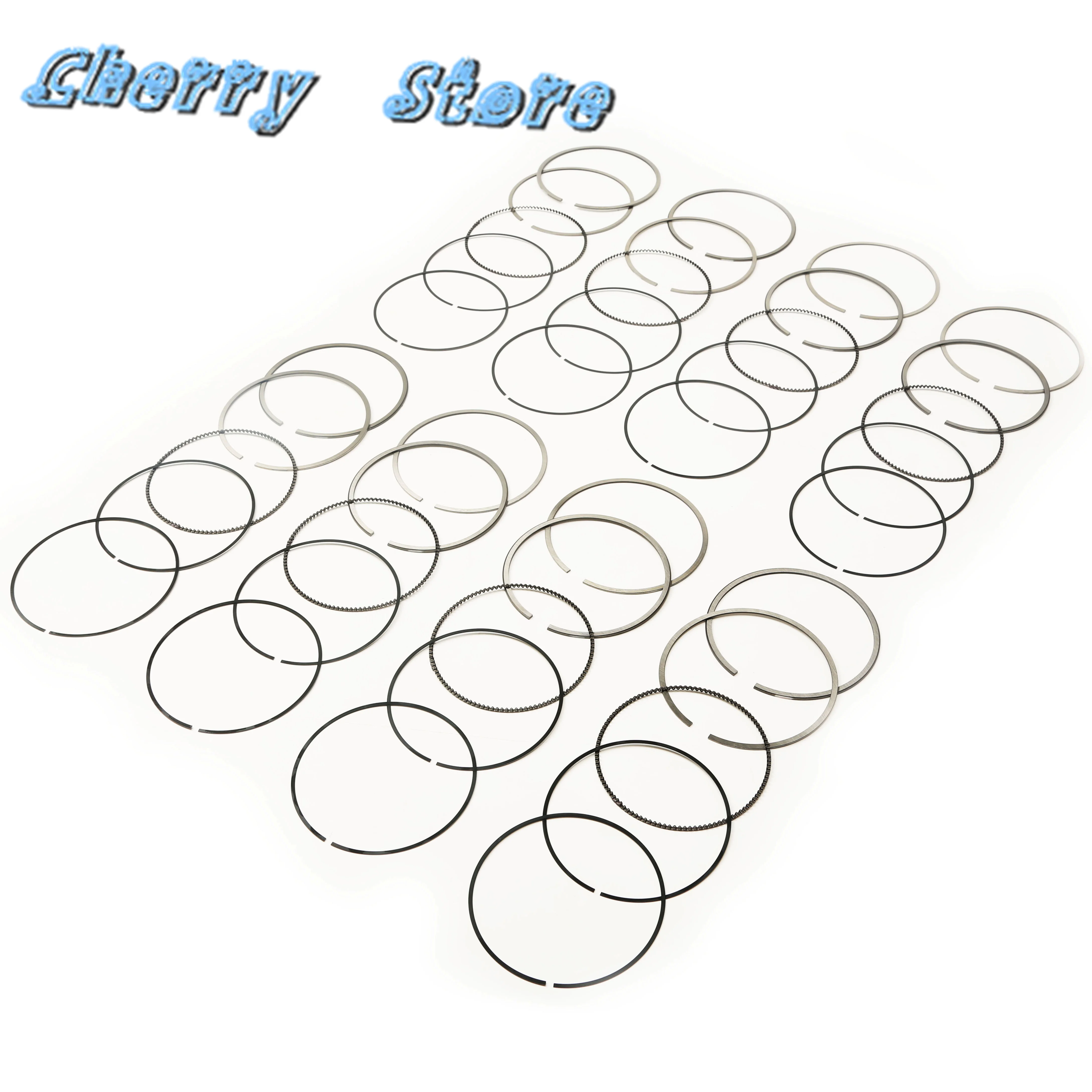 

8x STD 93mm Engine Piston Ring Kit 11257543324 For BMW E60 550i E64 650i E66 750Li X5 E53 4.8is N62B48B 4.8L V8 11 25 7 549 510