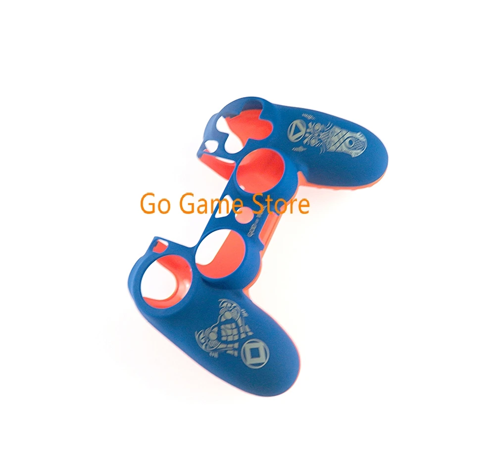 1pc para ps4 controlador sem fio de borracha plástico para jds 001 capa frontal traseira habitação escudo caso para sony