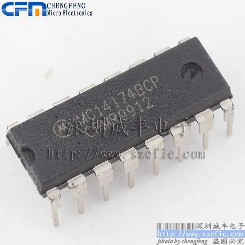 10pieces  MC14174BCP MC14174 DIP