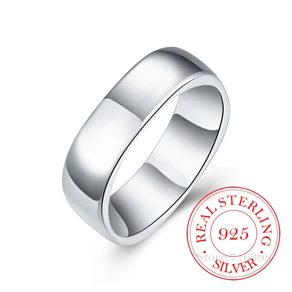 925 srebro unikalne kwadratowe mężczyźni pierścienie mężczyźni osobowość geometryczne pierścienie dla kobiet mężczyzn Wedding Party biżuteria prezenty