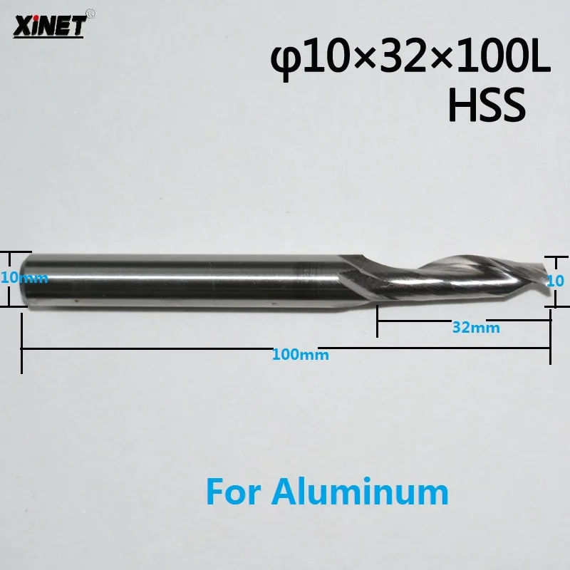 Single flute Aluminum end mill,HSS  Aluminum end milling cutter,CNC  end mill,