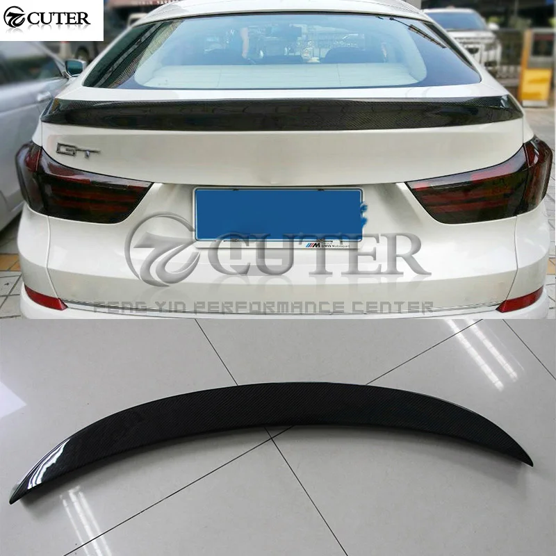 F07 5gt Ac Style Carbon Fiber Car Rear Wings Rear Trunk Spoiler for Bmw F07 5 Series 535i 528i Gt 10-17