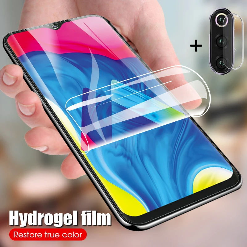 Screen Hydrogel Film for Samsung Galaxy A20 A21s A217f sumsung A21 M21 A 21 s M 21s Camera Lens Protector Not Glass