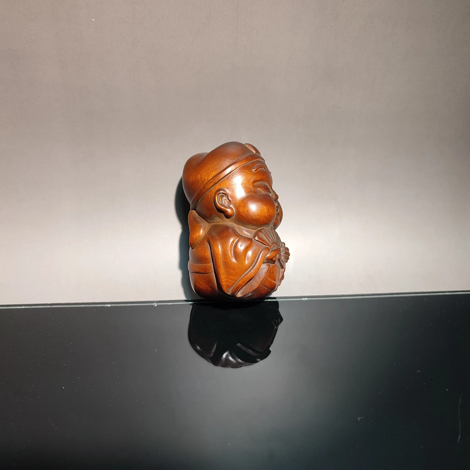 vintage wooden ornaments Plaything figurines Wood carving statue decor carved