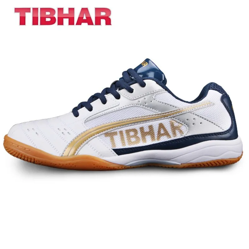 Tibhar tênis de mesa com caixa original, tênis leve confortável, tênis profissional resistente ao desgaste, tênis de ping-pong, sapatos esportivos