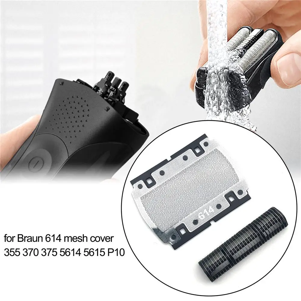 For Braun 614 Mesh Cover 355 370 375 5614 5615 P10, Braun Shaver, Replacement Electric Shaver Replacement Head