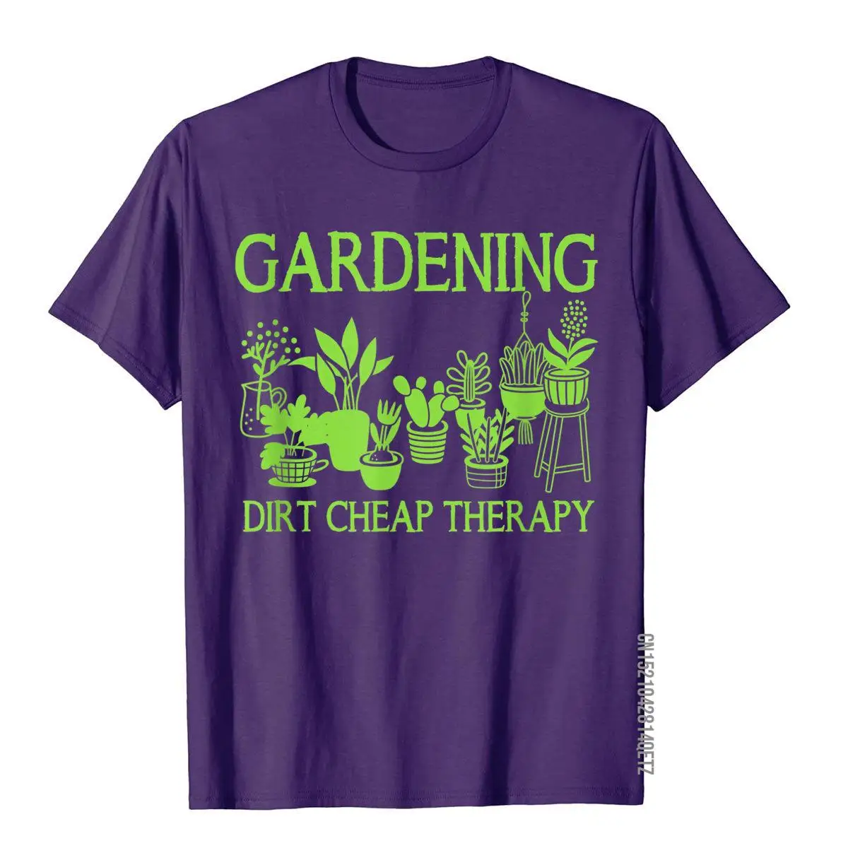 Dirt Cheap Therapy Gardening T-Shirt Cosie Men T Shirt Oversized Cotton Tops Shirt Cool Streetwear Harajuku