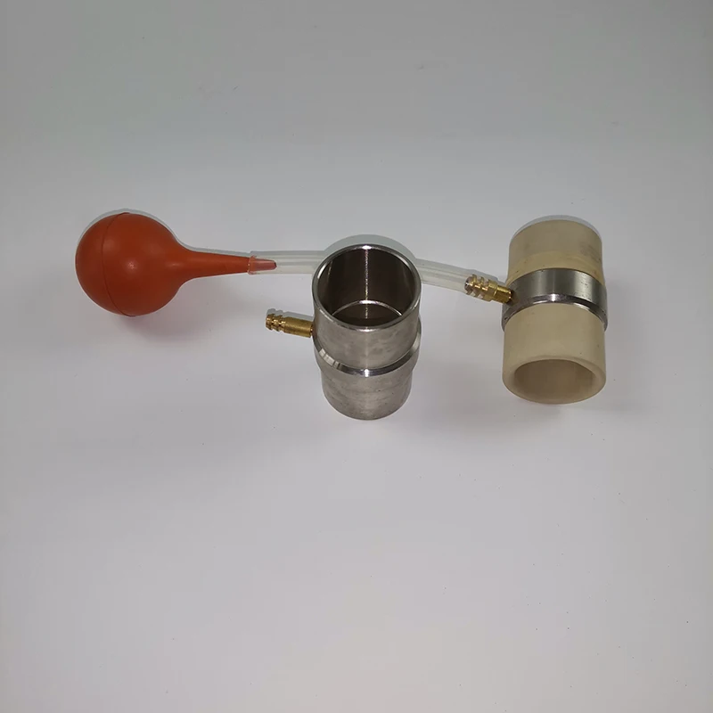 Membrane Stretcher with Suction Bulb for Soil Triaxial Test