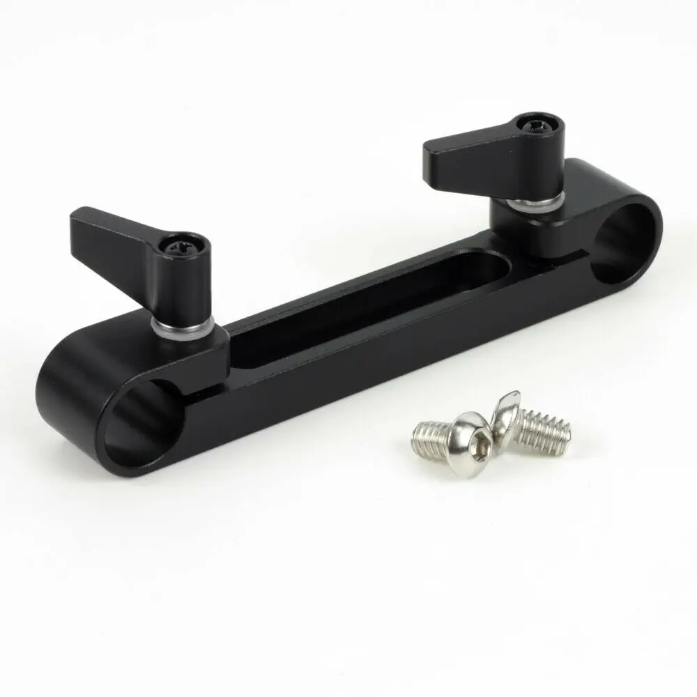 Abrazadera de barra de 15mm, montaje de fijación de bloque de riel fr, placa de queso 4K 8K, equipo de cámara, soporte de seguimiento de enfoque, sistema de cardán, accesorios DIY