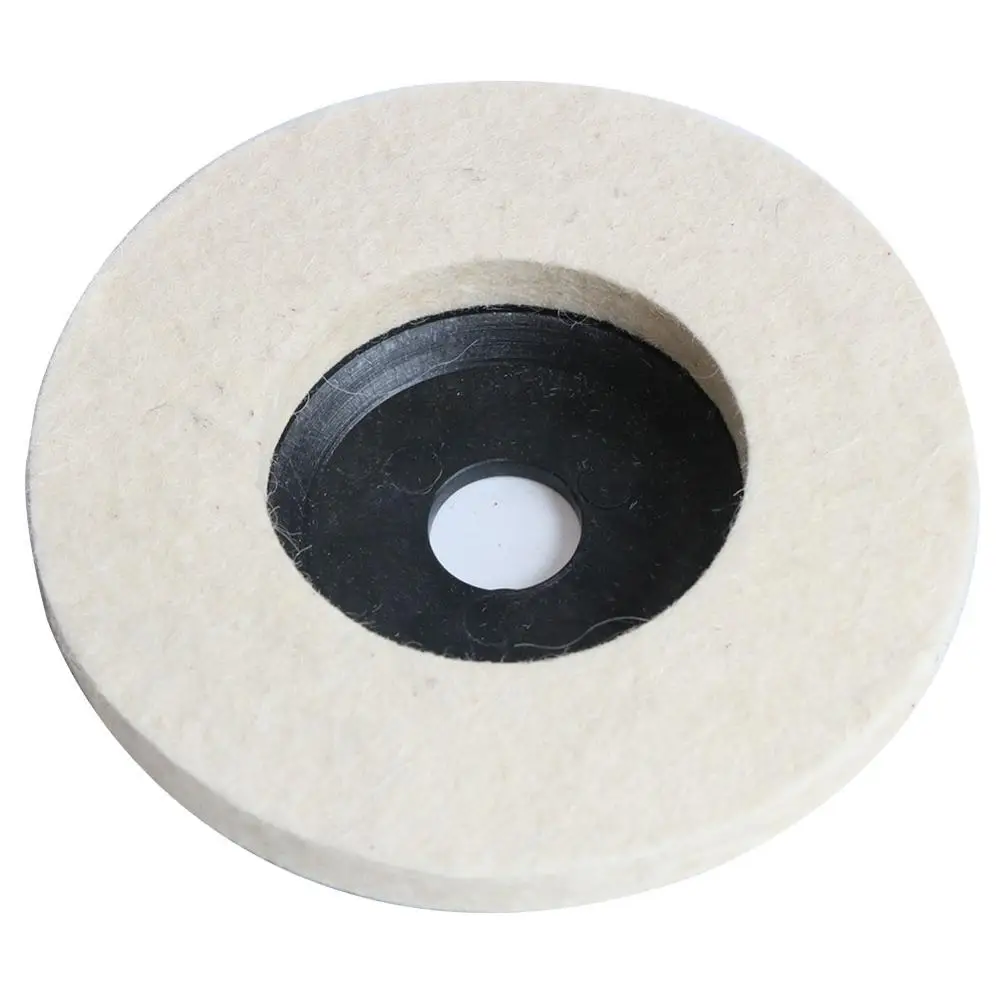 5Pc 4 Inch 4.5 "Nylon Fiber Flap Disc Wolvilt Polijstschijf 100/115Mm Poly Strip slijpschijven Voor Haakse Slijper