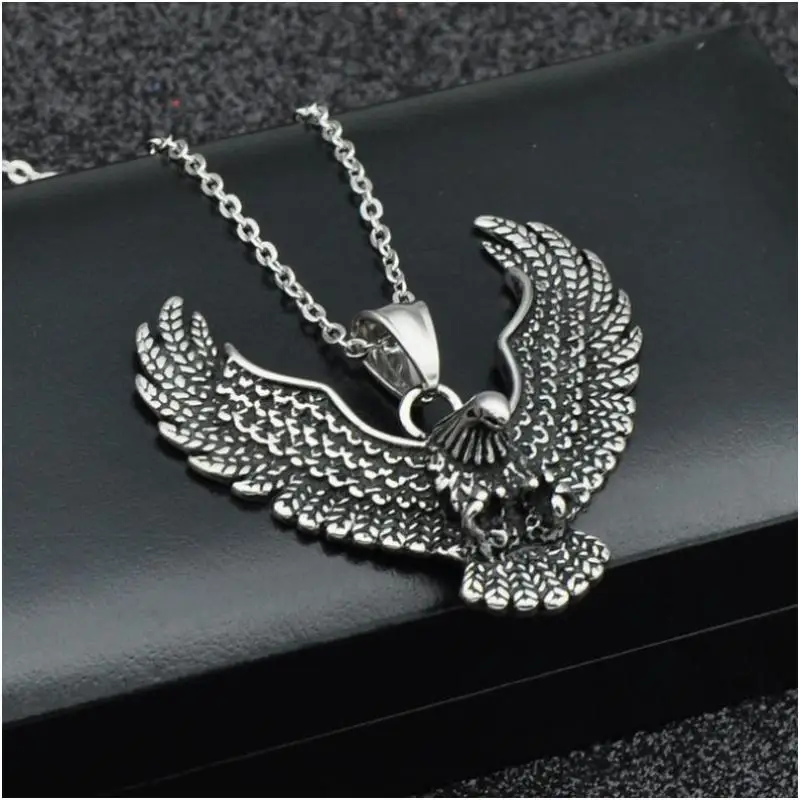 Gothic Vintage Dragon Claw Crystal Ball Magic Pestle Pendant Necklace for Men Women Fashion Charm Jewelry Gift