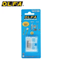 OLFA KB-5/30B 30-blade utility knife/penknife blade 4MM width and 1 useful needle, suitable for AK-5